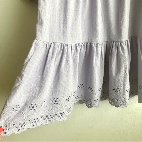 NWT Universal Thread Women’s Lavender/Purple Tiered Eyelet Ruffle Dress - Sz M - Picture 8 of 11